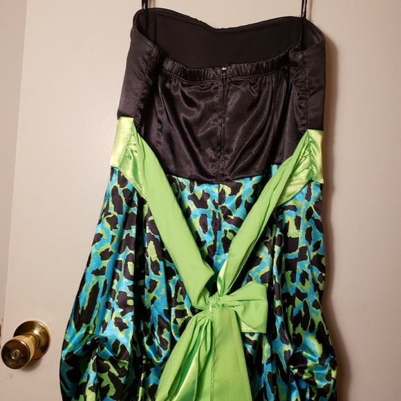 Strapless heartshape leopard print - Picture 7 of 8